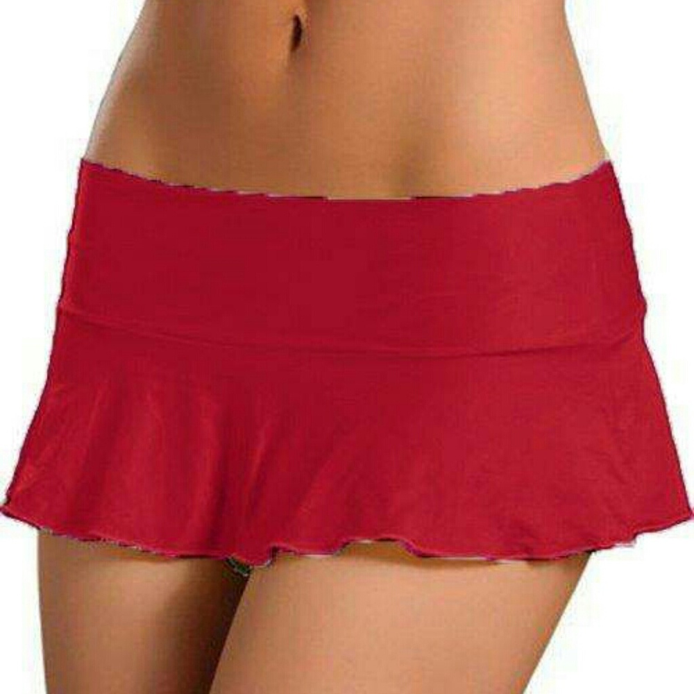 New Micro mini skirt swimsuit cover S M L